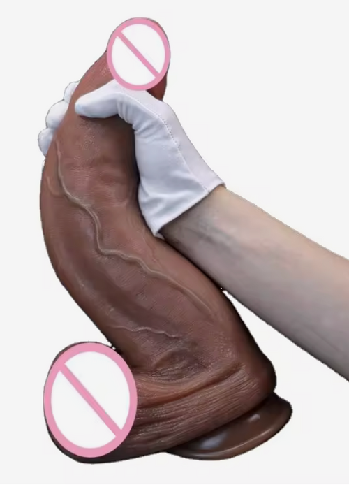 Super Big Dildos for Women 7.5cm*34cm Liquid Silicone Realistic Dildo Soft Artificial Penis Sex Toys for Women Adult Xx.xx%